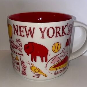 Starbucks Been There Series New York Knickerbocker State Ceramic Mug